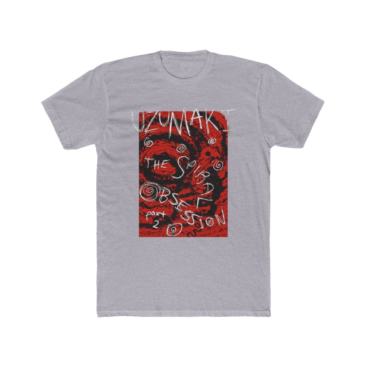 Junji Ito - Uzumaki Spiral Obesession T Shirt - Crunchyroll Exclusive - alternate angle 3, merchandise