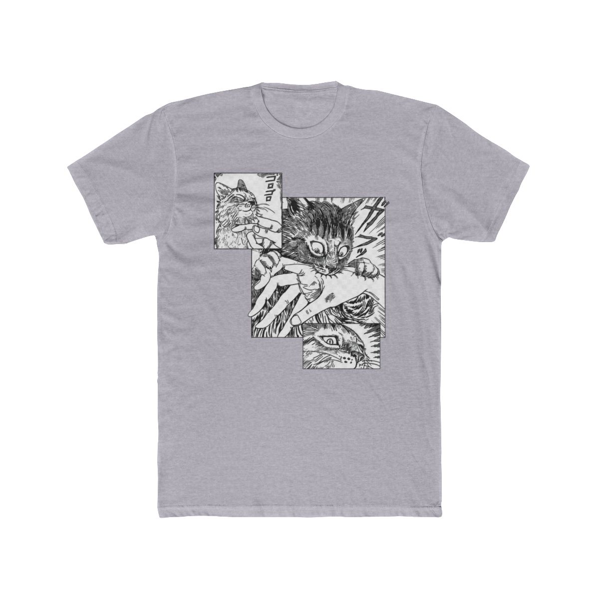 Junji Ito's Cat Diary: Yon & Mu Shirt, Junji Ito Shirt, Horror Anime Shirt, Vintage T Shirt - Artsholic - Fan Art Merch - alternate angle 4, merchandise